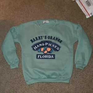 Vintage Barry's oranges Florida sweatshirt